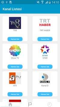 Watch Live TV - Mobil Ekran screenshot 2