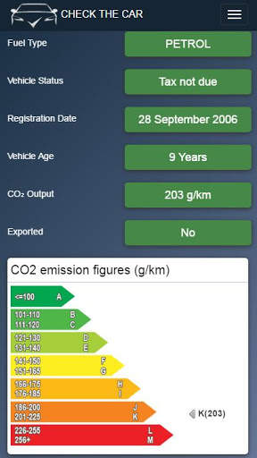 Free Car Check UK - Check The Car screenshot 14