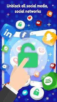 Unblock all social media, social networks screenshot 6