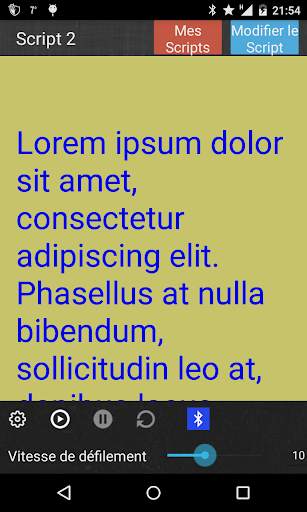 Teleprompteur Pro Lite screenshot 2