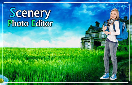 Scenery Overlay Effect : Square,Name Art Editor 1 تصوير الشاشة