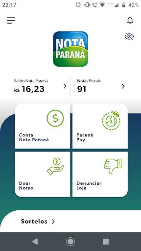 Nota Paraná screenshot 1