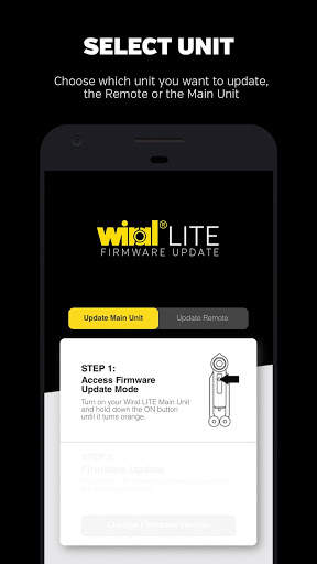 Wiral Updater screenshot 1