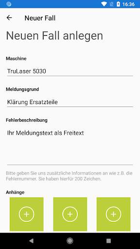 TRUMPF Service App 4 تصوير الشاشة