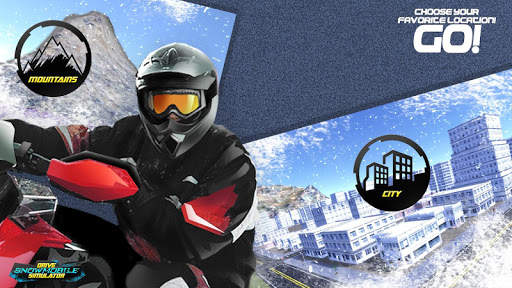 Drive Snowmobile Simulator screenshot 3