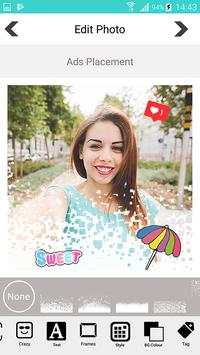 Candy selfie camera - snappy photo screenshot 7