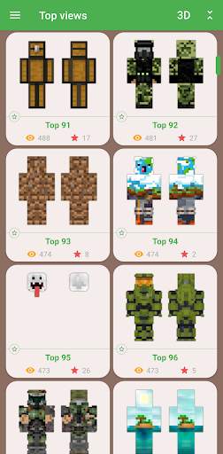Camouflage Skins for Minecraft screenshot 4