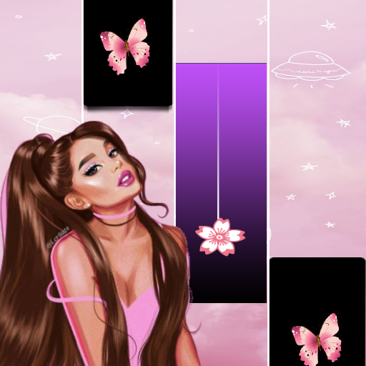 Ariana Piano Tiles - Magic Pink Piano Game icon