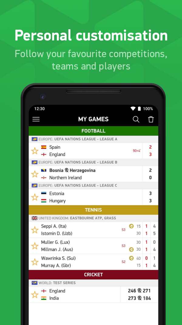 FlashScore UK screenshot 5