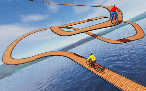 Stunt bike Impossible Tracks 3D: New Bicycle Games screenshot 5