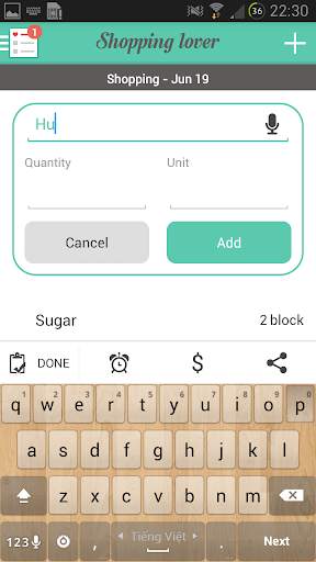 Shopping Lover - Shopping List & Grocery List Free screenshot 3