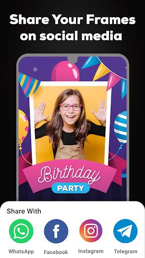 Birthday Photo Frame screenshot 4