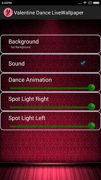 Valentine Dance Live Wallpaper screenshot 2
