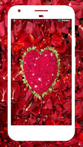 Rose petals Live Wallpaper screenshot 5