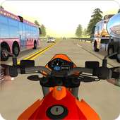 Moto Heavy Traffic Racer: Bike Racing Stunts logo