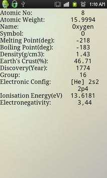 Chemistry Elements screenshot 6