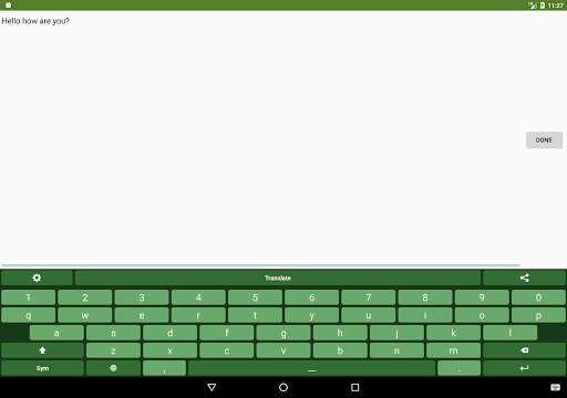 Translator Keyboard CosySay स्क्रीनशॉट 8