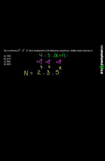 Tutoriais de matemática screenshot 6