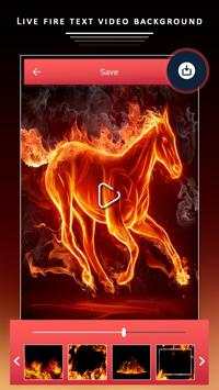 Live Fire Video Photo Background Editor screenshot 3