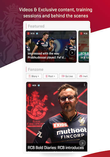 RCB Official- Live IPL Cricket screenshot 23