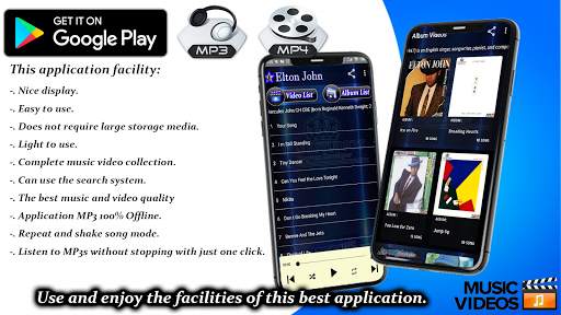 ELTON JHON - Offline MP3 & Video Album Collection screenshot 8