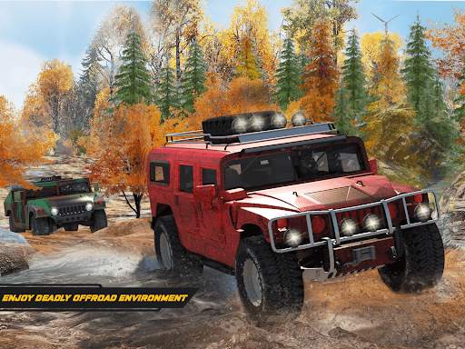 Offroad Jeep Hill Driving Game screenshot 5