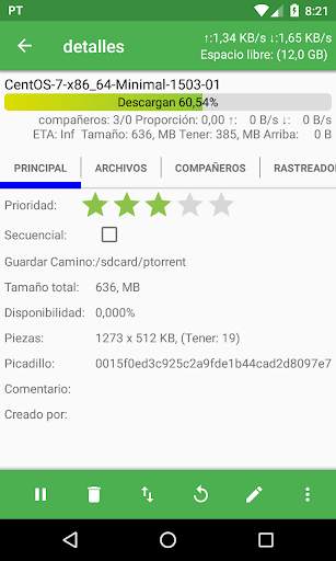 PTorrent Pro - torrent application screenshot 5