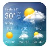 weather showing app