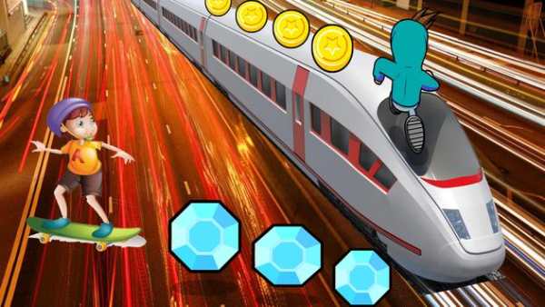 Subway Temple Run Surfer! screenshot 2