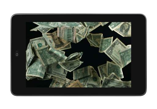 Falling Money 3D Wallpaper स्क्रीनशॉट 6