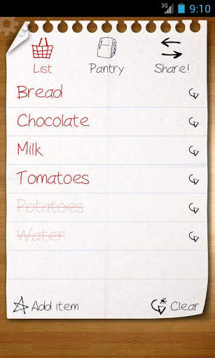 Shopping List - ListOn Basic screenshot 1