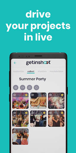 Getinshoot - Video collect & automated editing screenshot 6
