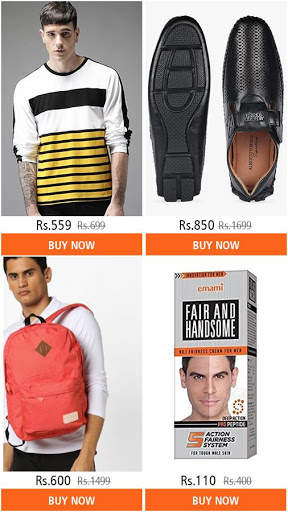 Men Fashion Online shopping screenshot 1