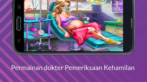 Permainan dokter Pemeriksaan Kehamilan dokter mom screenshot 2