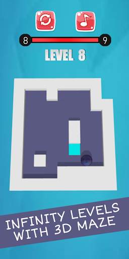 Roller Splash 3d : colour paint and roll screenshot 1