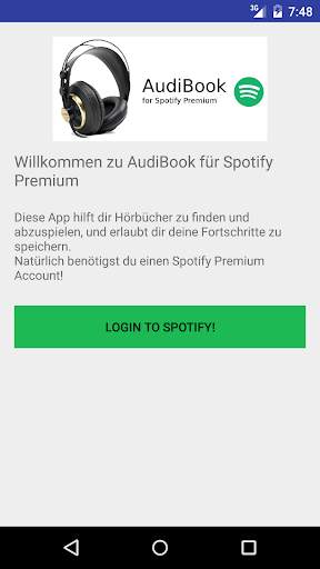 Audibook for Spotify screenshot 1