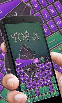 Top X Go Keyboard Theme screenshot 2