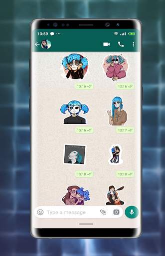 Sally Stickers screenshot 1