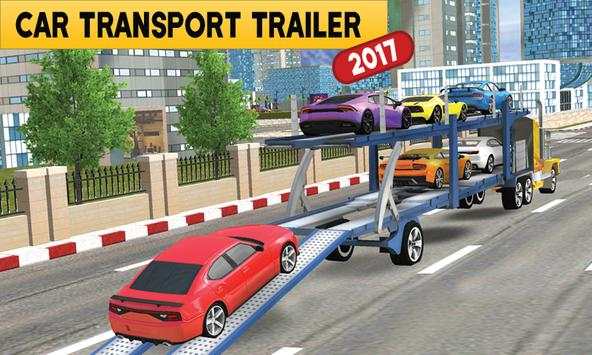 Heavy Luxury Car Transport Trailer New 2018 screenshot 7