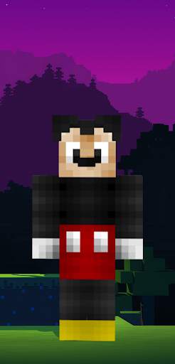 Skin Mickey for Minecraft Mouse screenshot 1