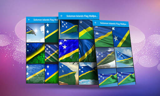 Solomon Islands Flag Wallpaper screenshot 3