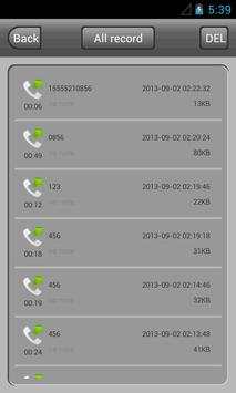 Call Recoder Z screenshot 3