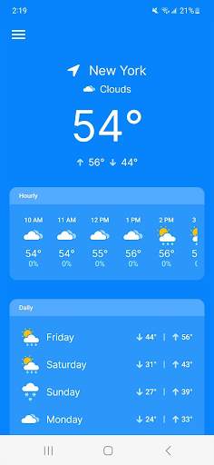 Weather Mode: Weather Launcher screenshot 1