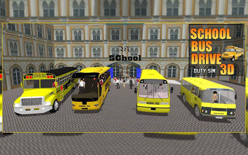 schoolbus simulator mengemudi screenshot 3