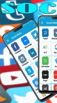 All in One Messenger 2018 -All Social Network 2018 screenshot 1
