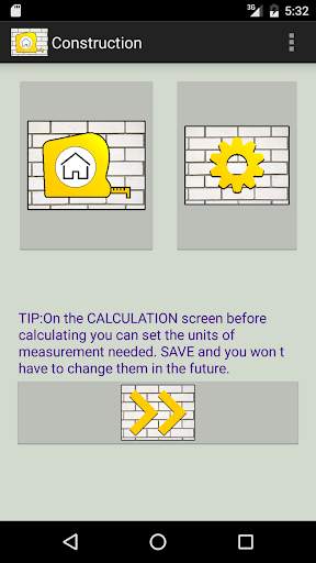 CONSTRUCTION calculator screenshot 1