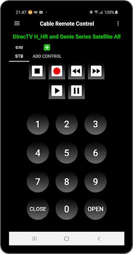 Cable Remote Control Universal screenshot 2