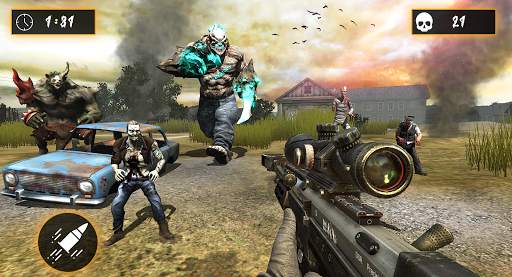 Zombie Warfare | Survival Zombie Shooter 2021 screenshot 2