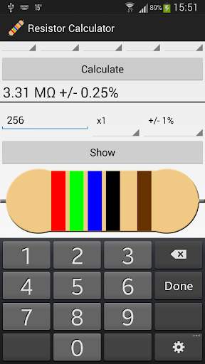 Calculadora de Resistencia screenshot 2
