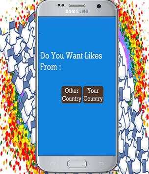Auto Likes For Facebook  prank screenshot 2